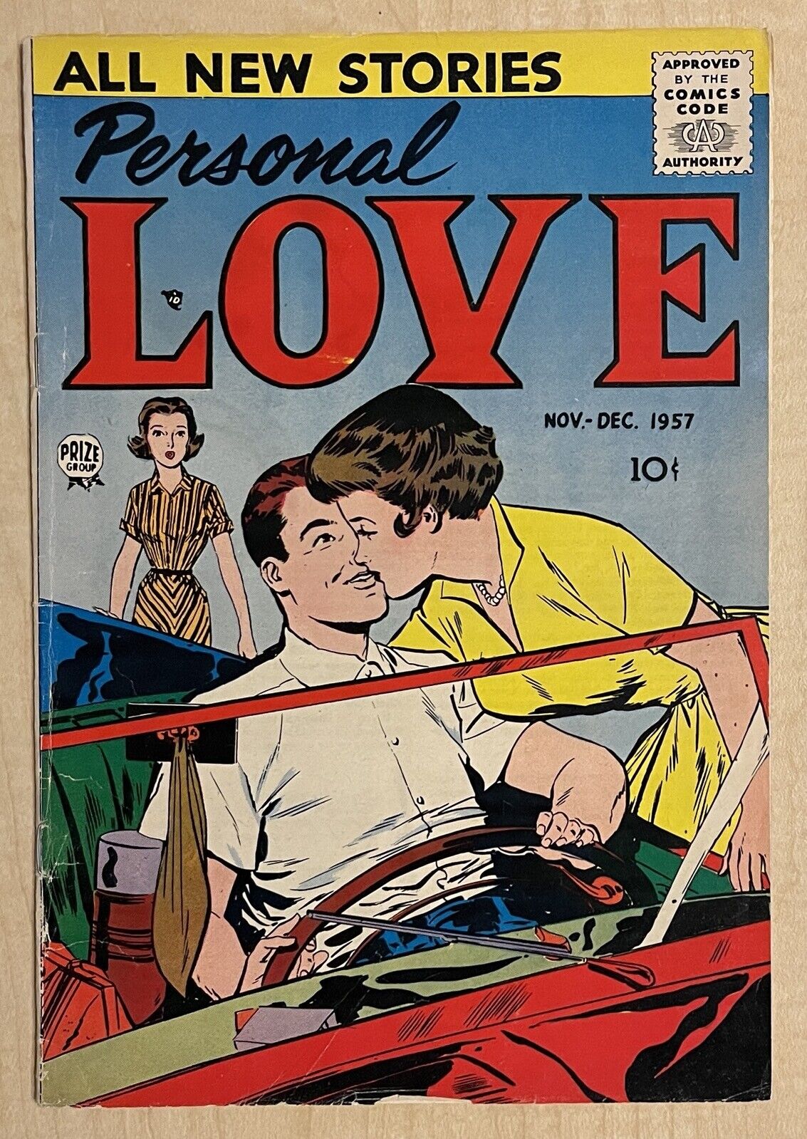 Personal Love Vol. 1 #2 VG+ 4.5 Prize Comics 1957