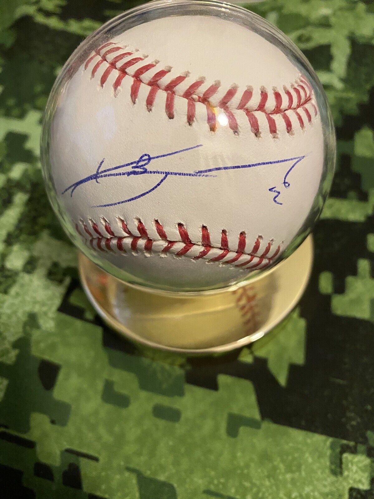Xander Bogaerts Signed Autographed Baseball W/ Coa