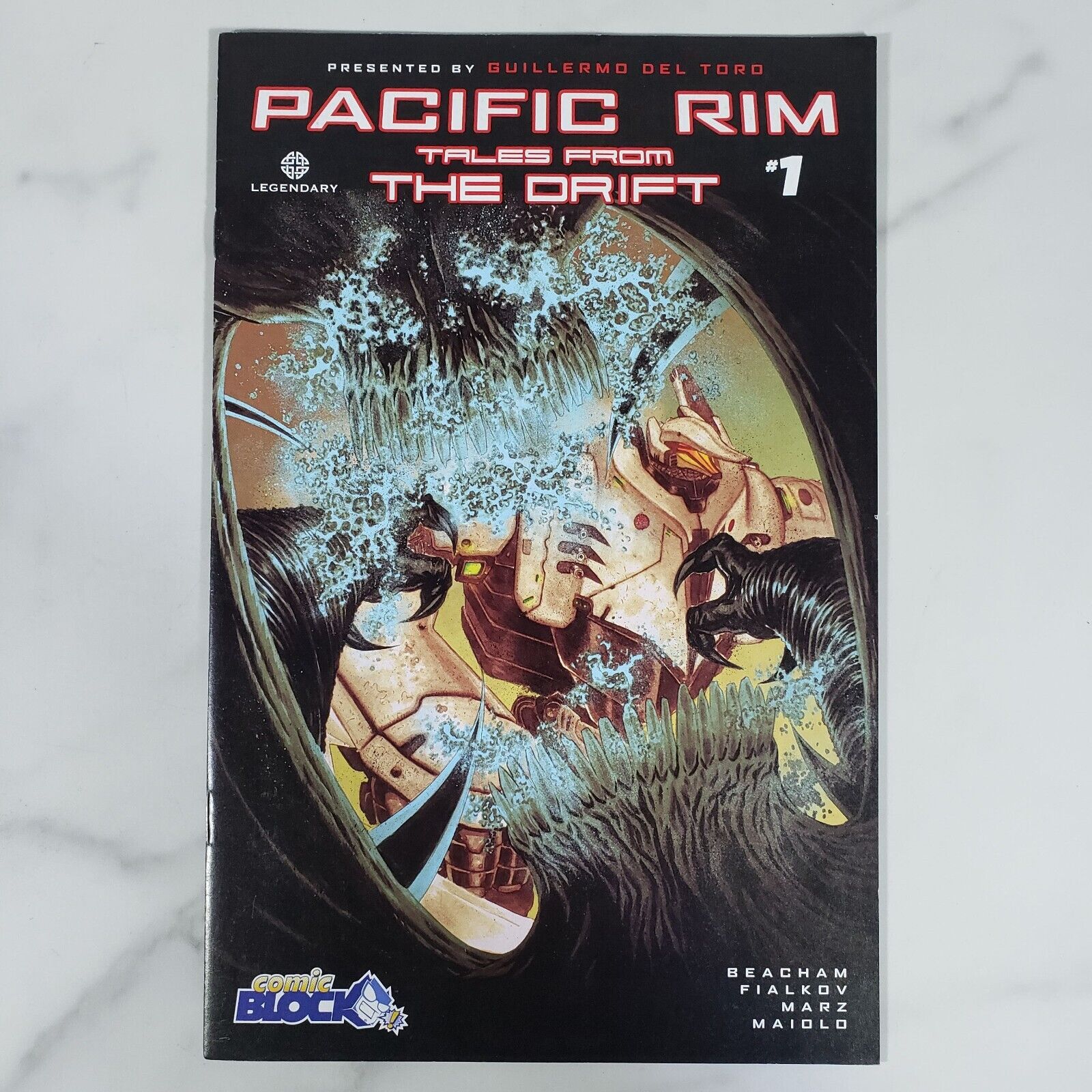 PACIFIC RIM TALES FROM THE DRIFT #1 2015 VARIANT Marz COVER A Kaiju Del Toro