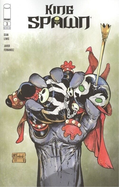 King Spawn (2021) #3 Todd McFarlane Variant Cover NM. Stock Image