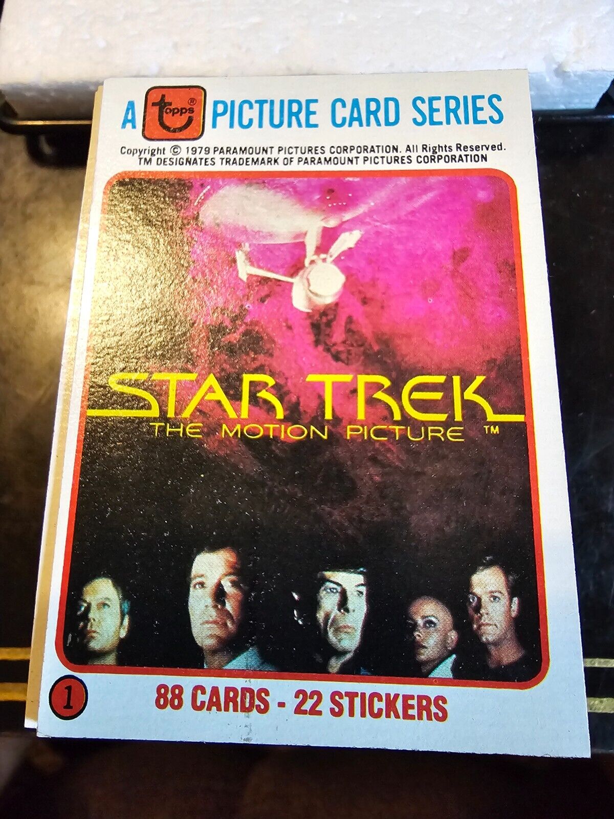 1979 Topps Star Trek The Motion Picture Complete Card Set (1-90)