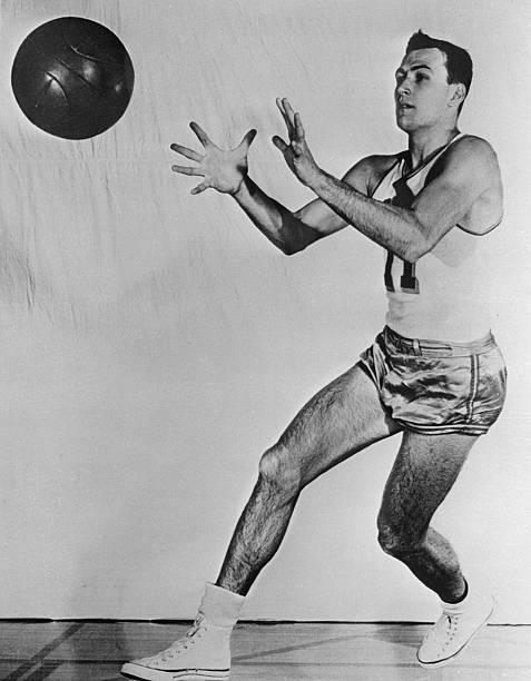Paul Arizin member Philadelphia Warriors ten seasons led leag- 1955 Old Photo