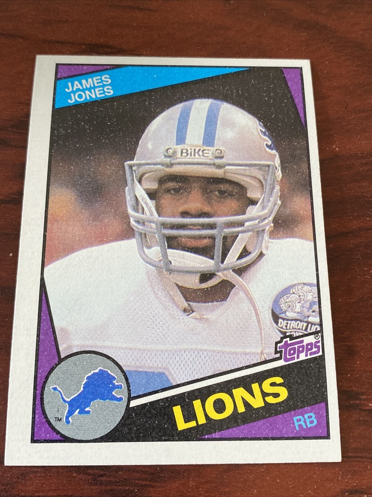 1984 Topps Football Card #256 James Jones Detroit Lions B4228