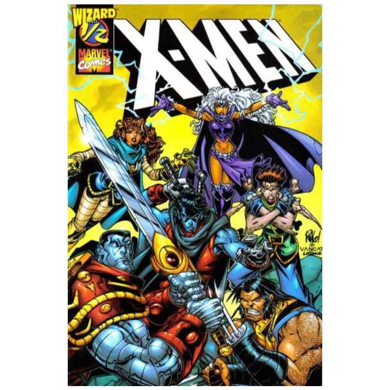 X-Men (1991 series) Wizard 1/2 #0 Issue is #1/2 in NM minus. Marvel comics [d\\