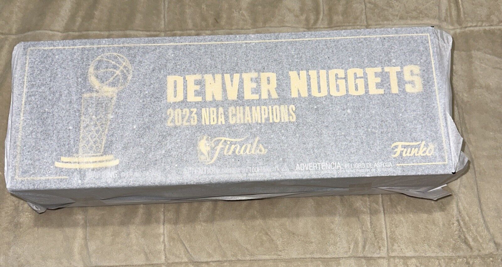 Funko Denver Nuggets 2023 NBA Finals Champions POP Five-Pack With Trophy 5000LE