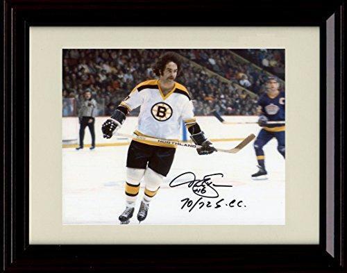 16x20 Framed Derek Sanderson Autograph Promo Print - Boston Bruins