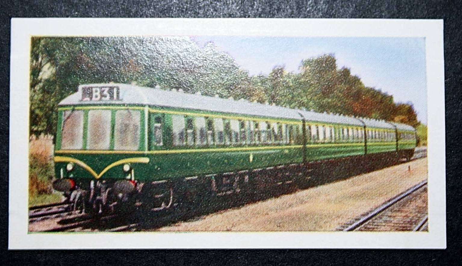 British Railways   St Pancras - Bedford    DMU    Vintage 1960\'s Card  AD30M