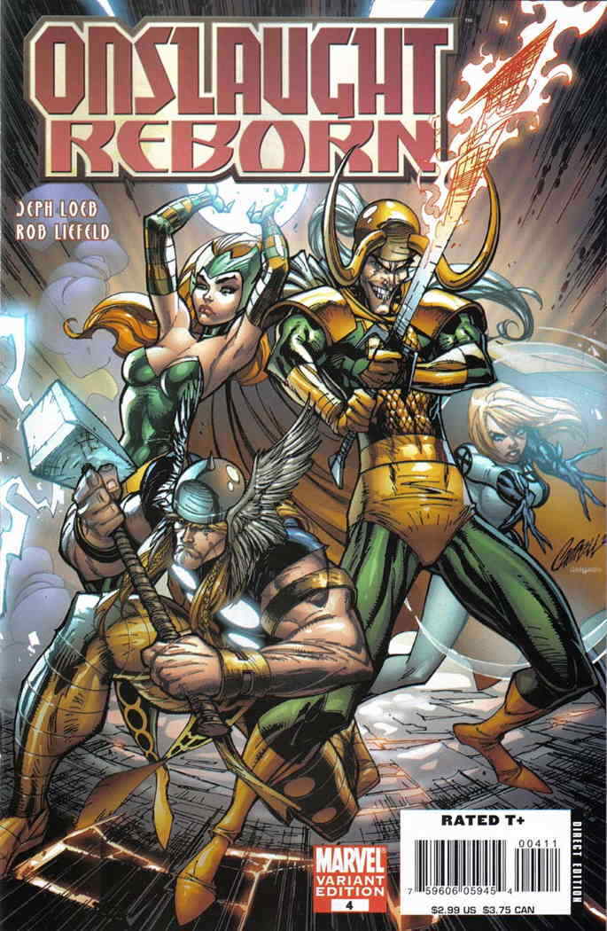 Onslaught Reborn #4A VF; Marvel | J. Scott Campbell - we combine shipping