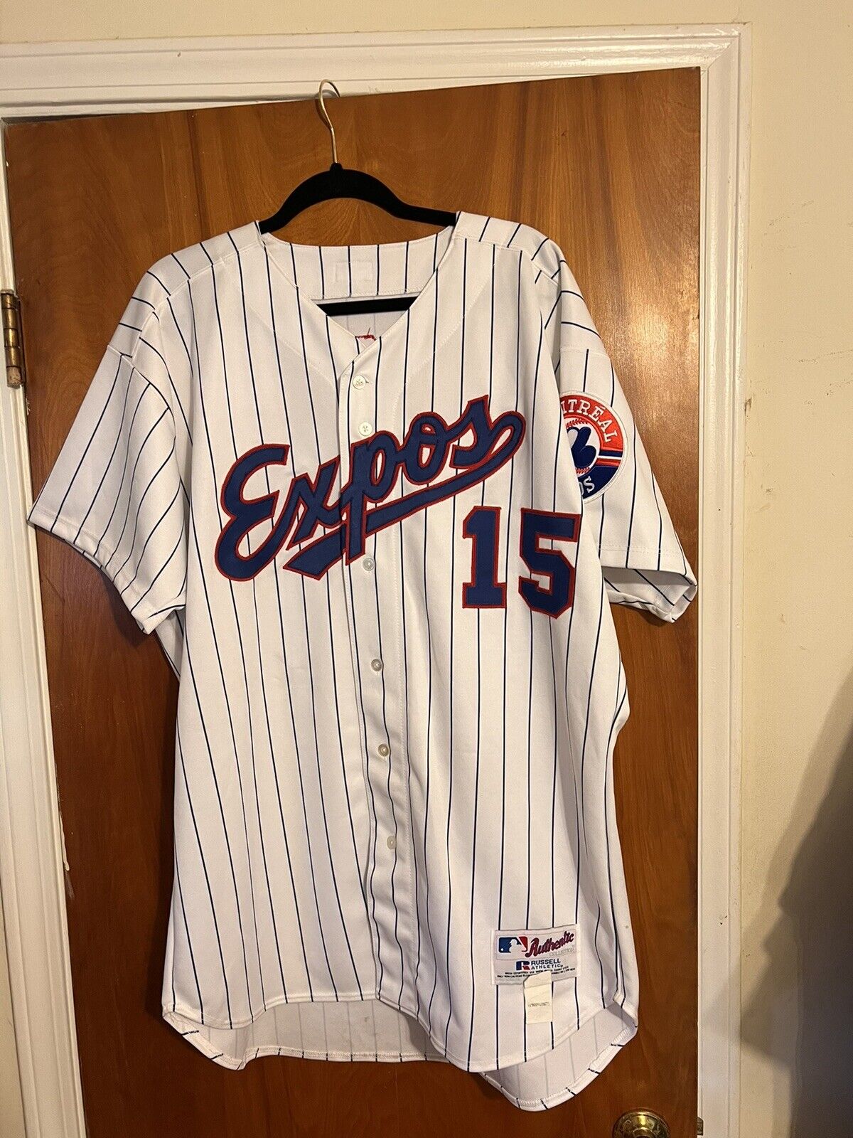 Randy Knorr #15 Montreal Expos jersey