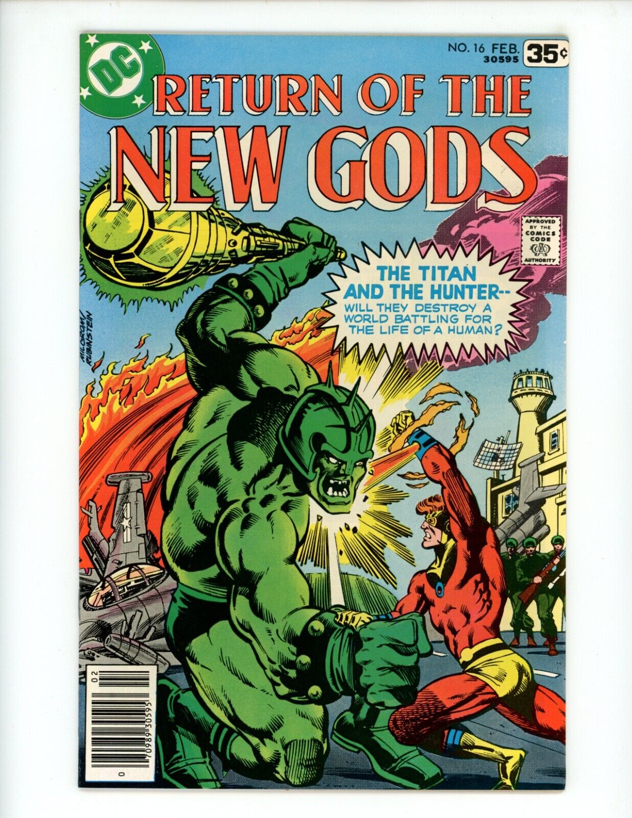 New Gods #16 Comic Book 1978 VF/NM Al Milgrom DC Orion