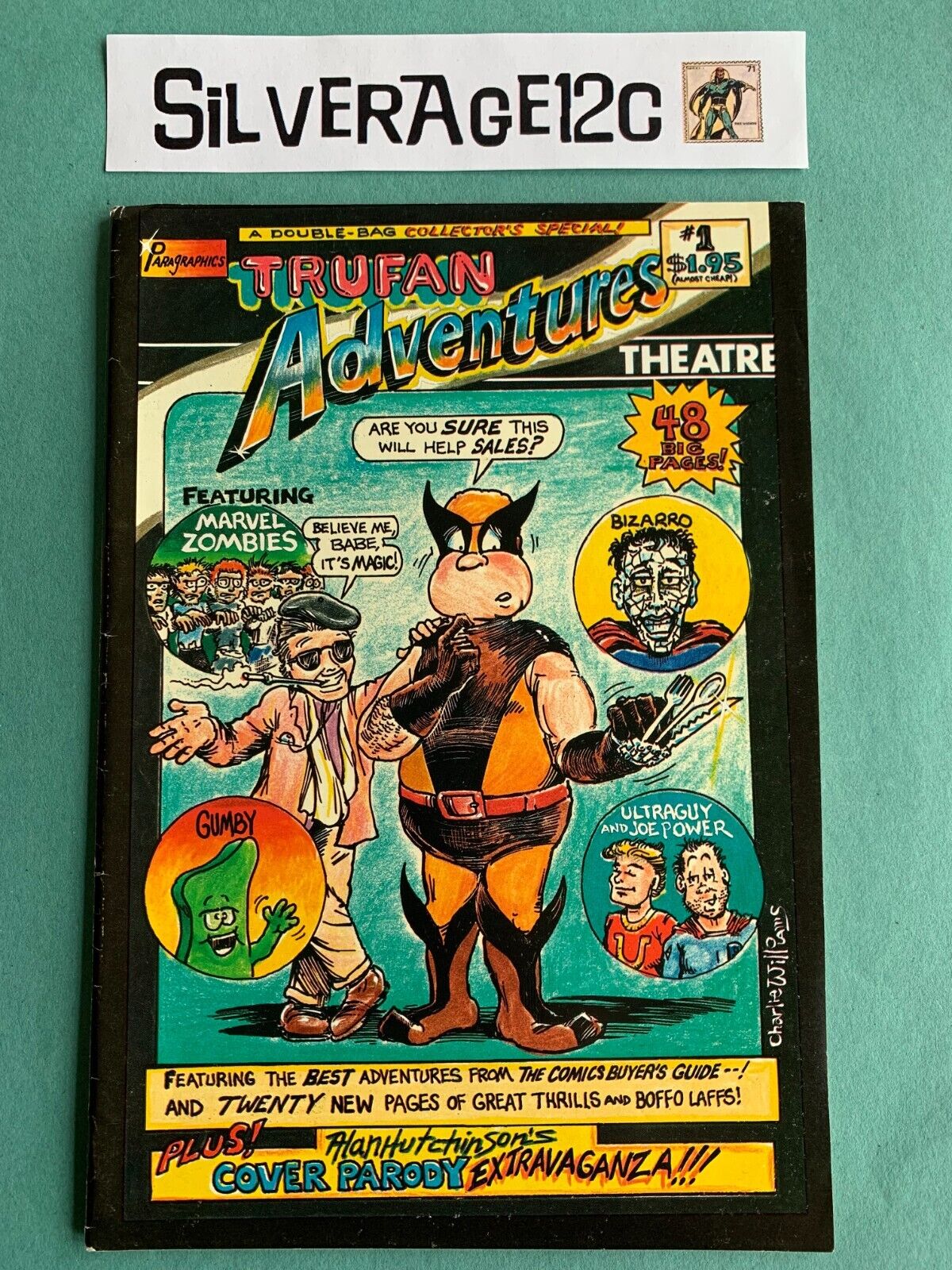 Trufan Adventures Theatre #1 Hard-to-Find Satire Book (1985)