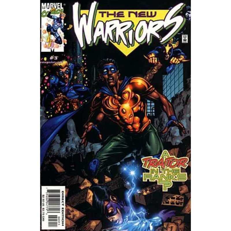 New Warriors (1999 series) #3 in Near Mint condition. Marvel comics [n&