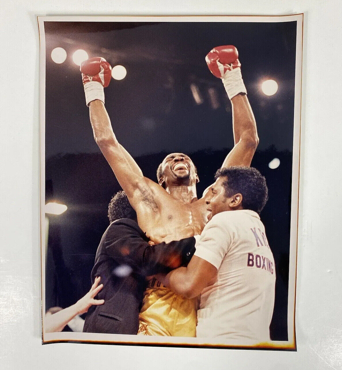 Lennox Red McLendon Thomas Hitman Hearns Boxing Associated Press Photo