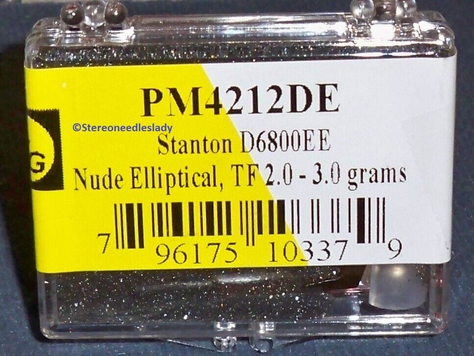 EV PM4212DE NUDE DIAMOND NEEDLE for Stanton D6800EE for STANTON 681EE 822-DEE