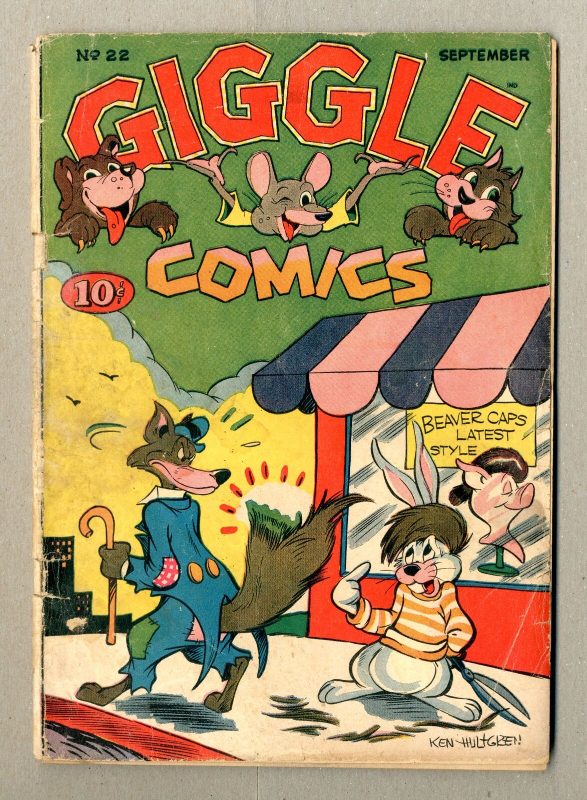 Giggle Comics #22 GD- 1.8 1945 Low Grade