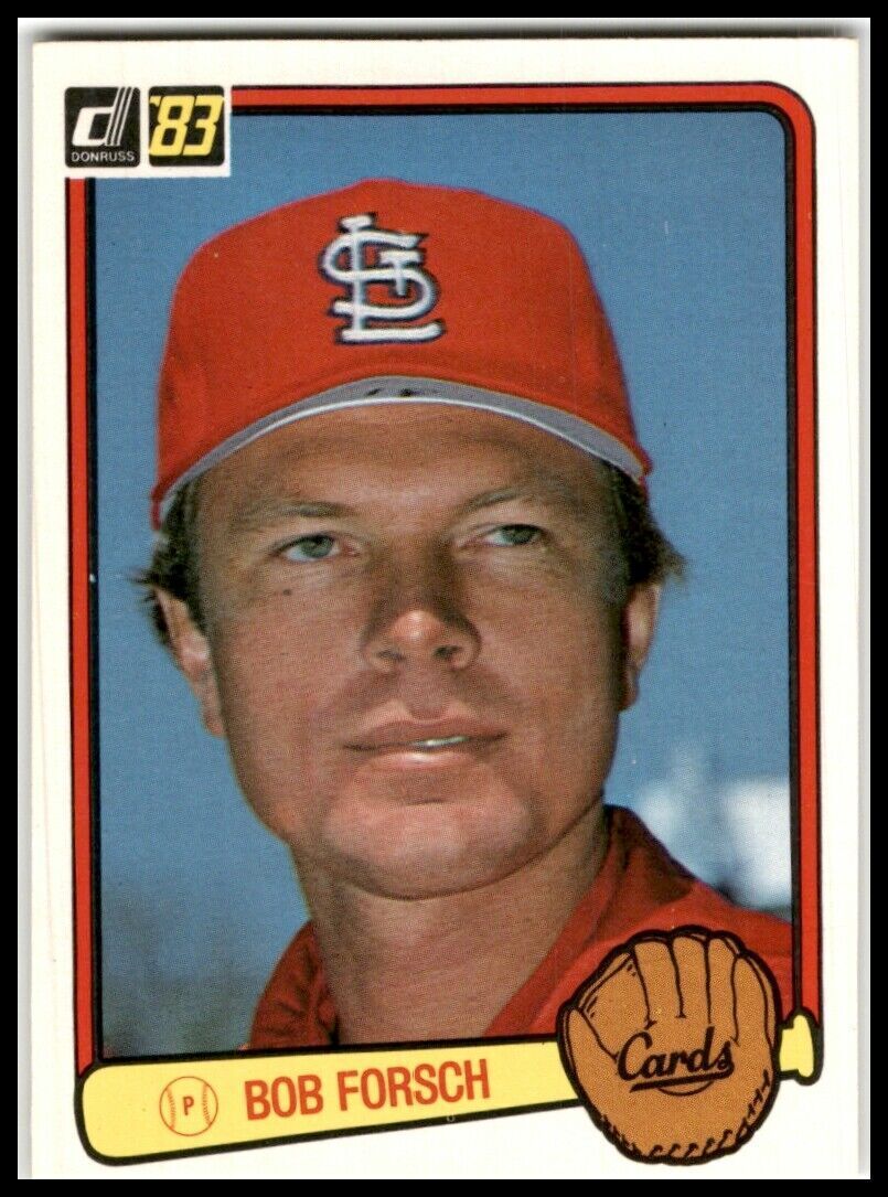 1983 Donruss #64 Bob Forsch St. Louis Cardinals Vintage Original