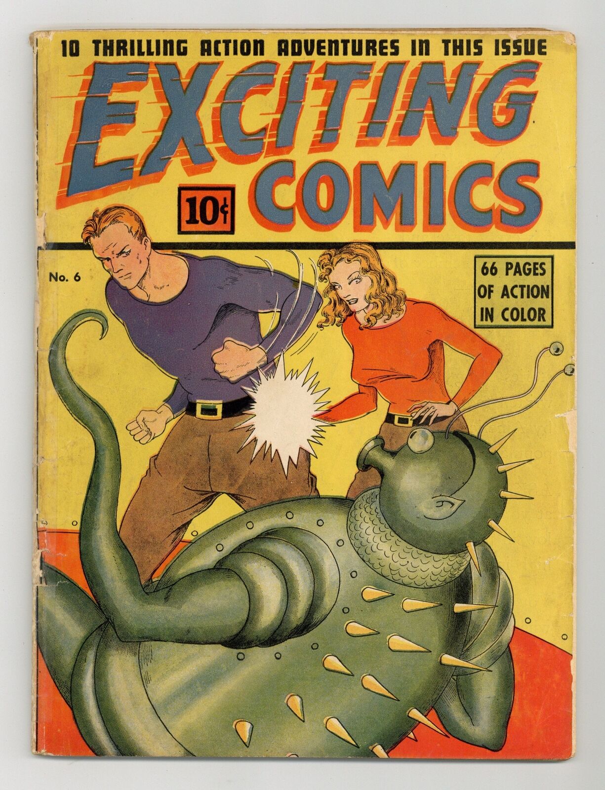 Exciting Comics #6 PR 0.5 1940