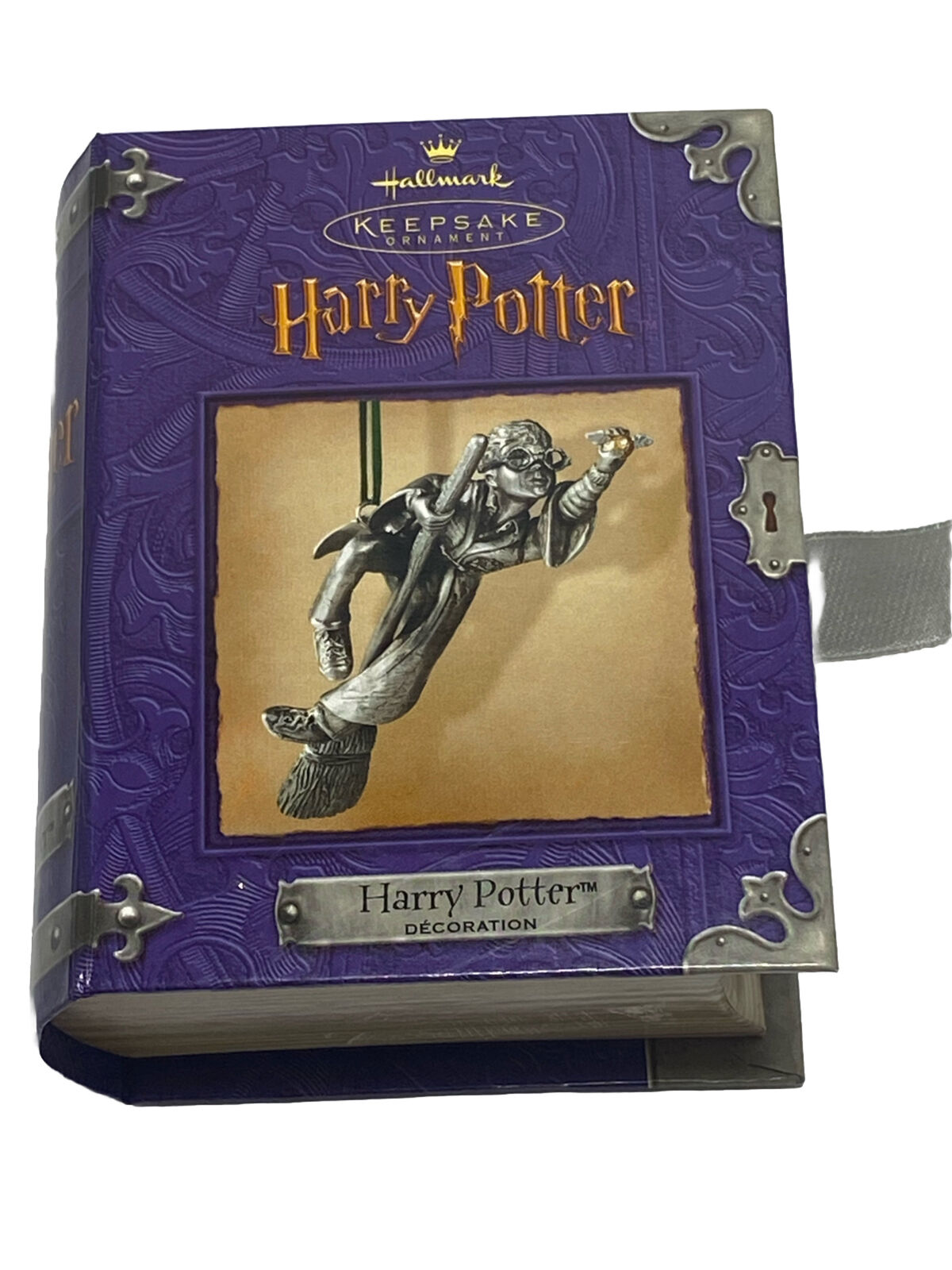 VTG 2000 Harry Potter Quidditch Hallmark Keepsake Ornament Handcrafted Pewter