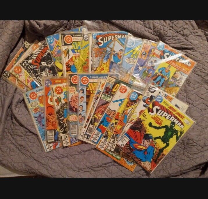 Superman DC Comic Books 1970’s - 1980’s (50+ Comic Books)