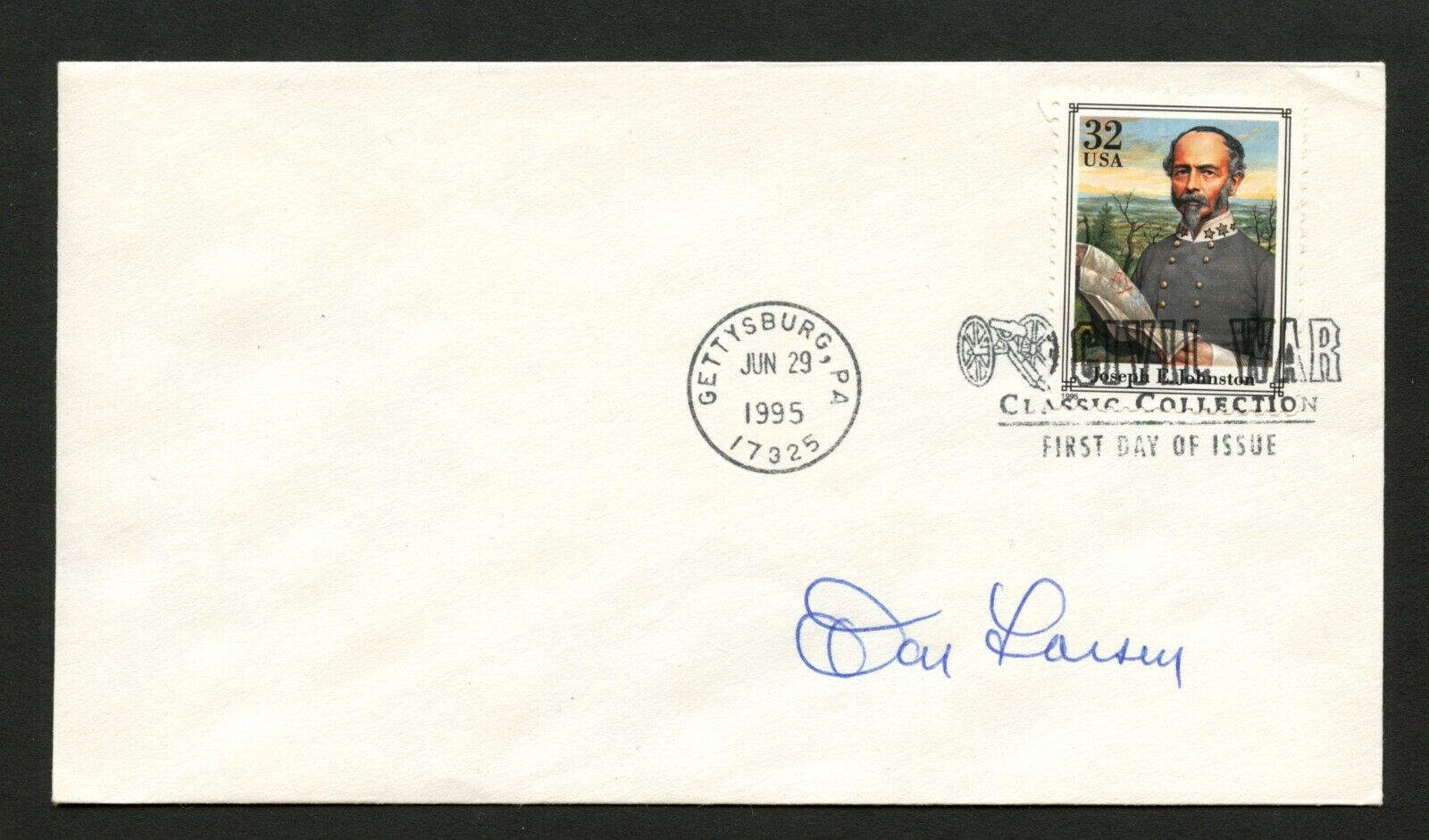 Don Larsen d2020 signed autograph auto FDC cover World Series perfect Game PC191