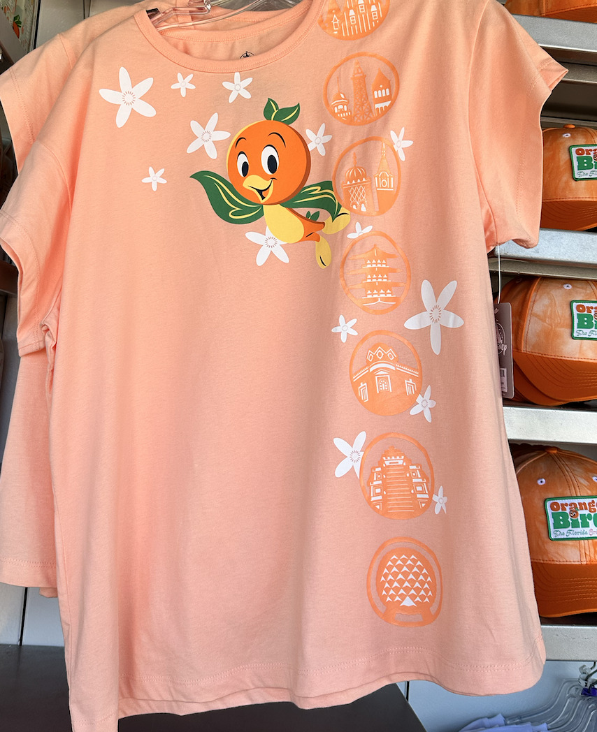 2024 Disney Flower and Garden Festival Orange Bird T-Shirt New S M L XL XXL