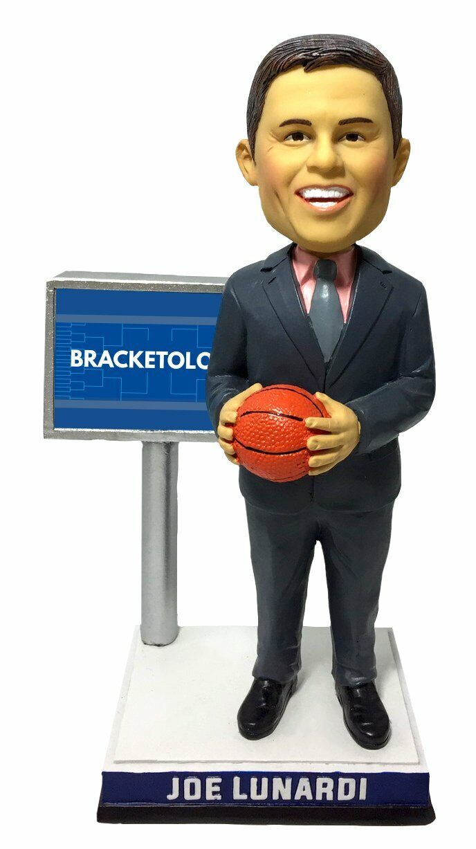 Joe Lunardi Bracketology Bracketologist NCAA Tournament Final Four Bobblehead