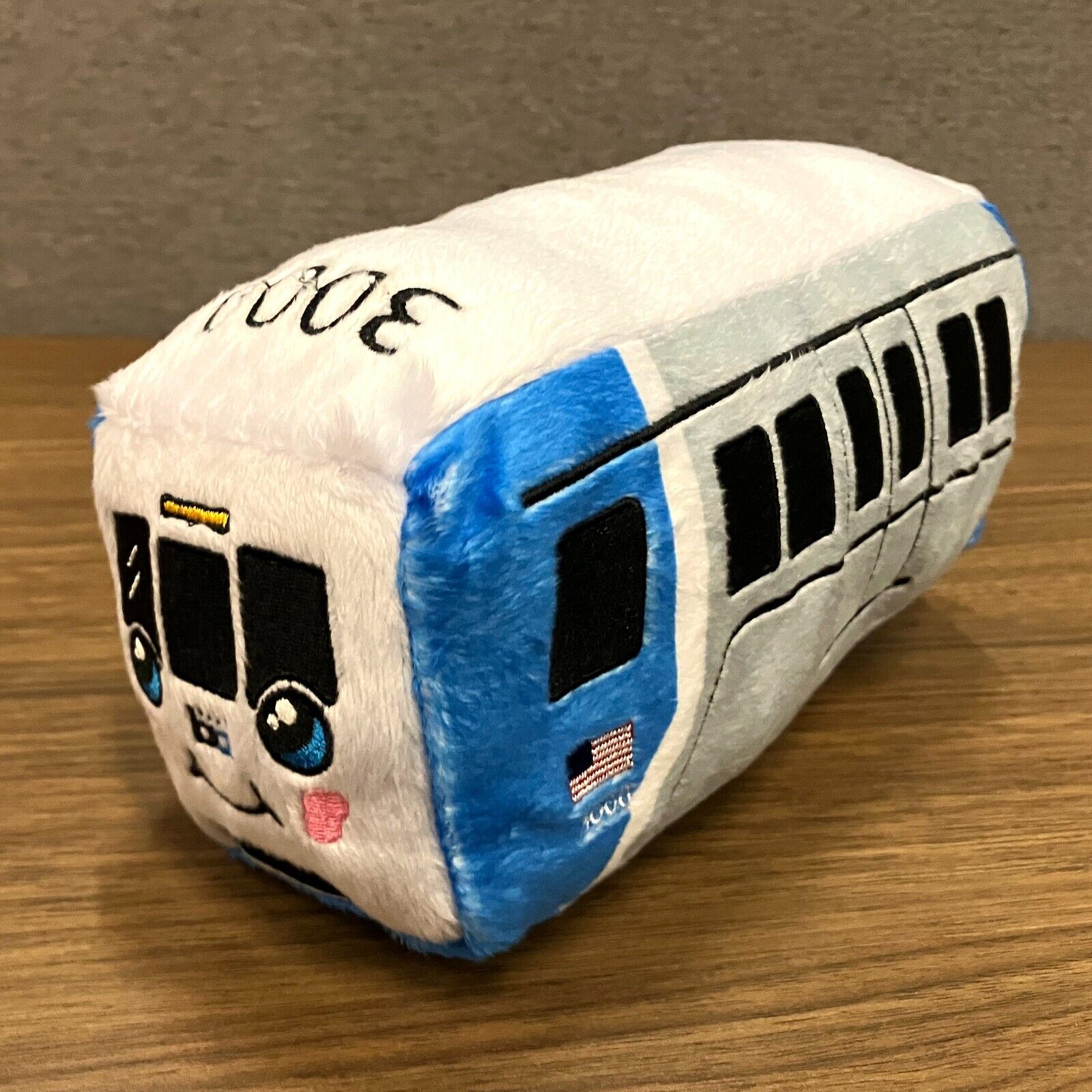 BART Bay Area Rapid Transit Plush Toy Train - NEW