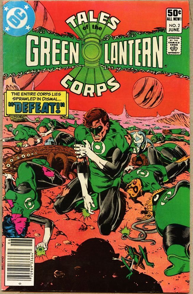 Tales Of The Green Lantern Corps #2-1981 fn- 5.5 1st Nekron Brian Bolland