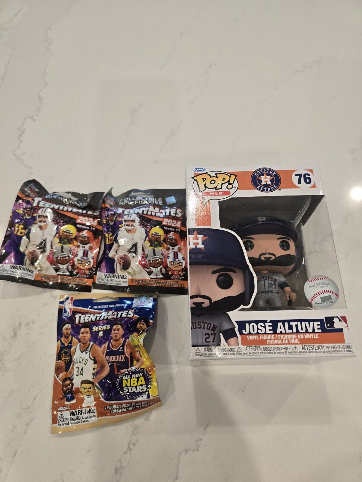 Jose Altuve Funko Pop With TeenyMates Collectable Figures