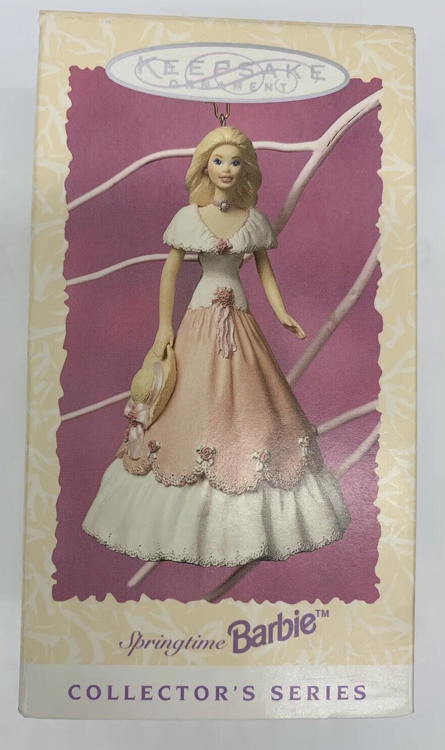 Hallmark Springtime Barbie Keepsake Ornament 1997 Easter Collector\'s Series New