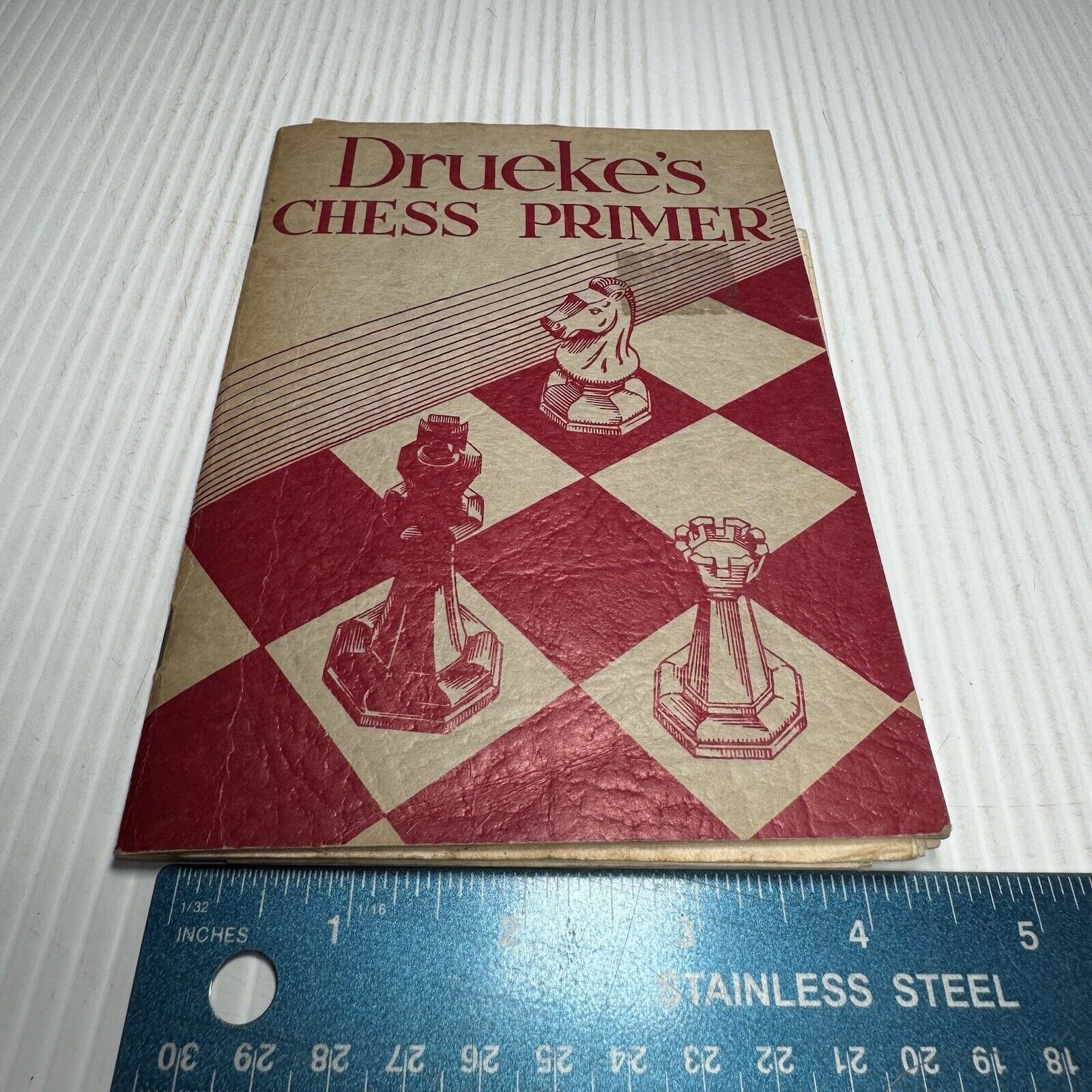 DRUEKE\'S CHESS PRIMER BOOK VINTAGE  1931