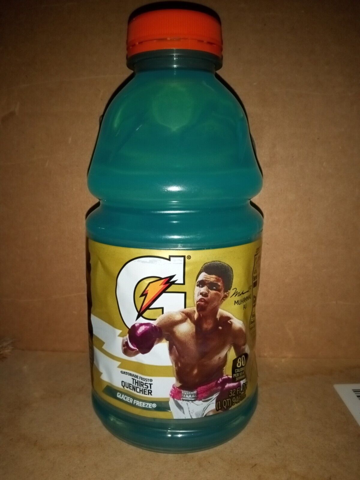 Gatorade Frost Muhammad Ali Gatorade Bottle. Rare From 2020