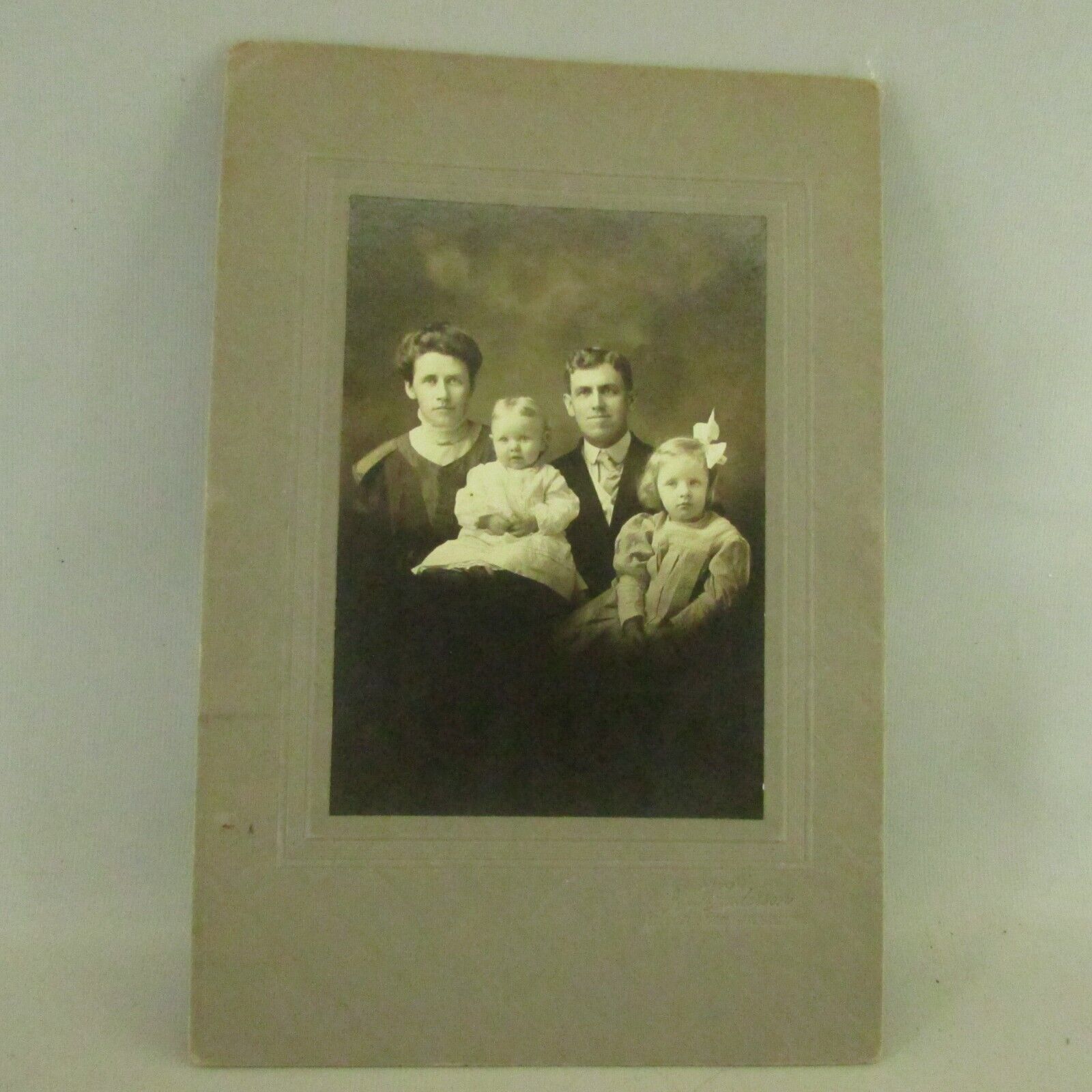 VTG Photo Photograph 6x8 frame board Family  Le Sueur Belle Plaine MN Minnesota