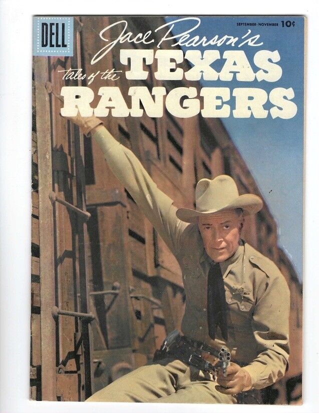 Tales of the Texas Rangers #13 Dell 1956 Flat Tight and Glossy FN+  Combine Ship