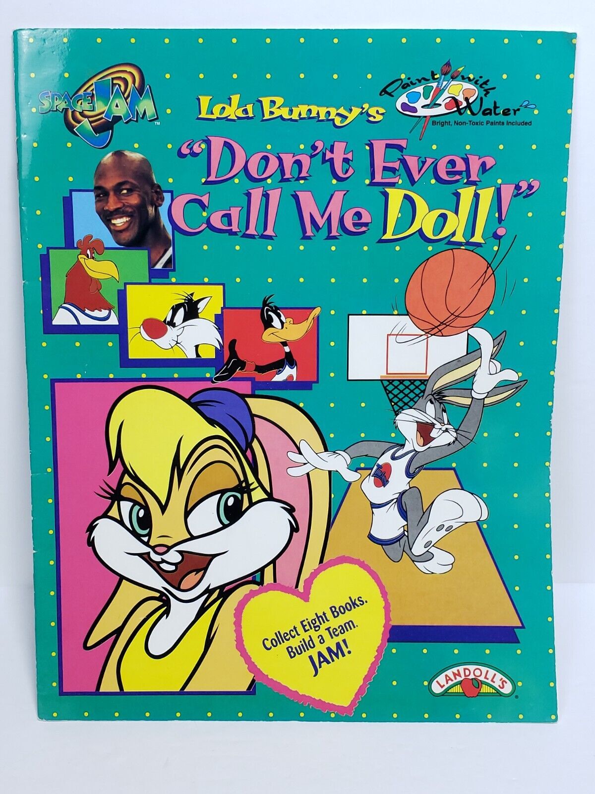 Don\'t Call Me Doll-Space Jam Coloring Books, M. Jordan Looney Tune 1996