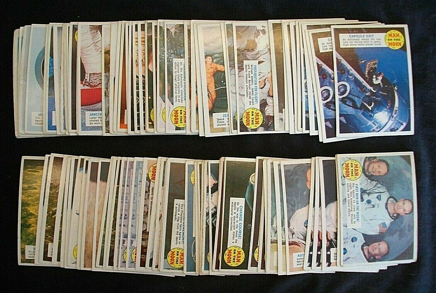 1969 Topps MAN ON THE MOON cards QUANTITY U PICK READ FIRST BEFORE BUYING