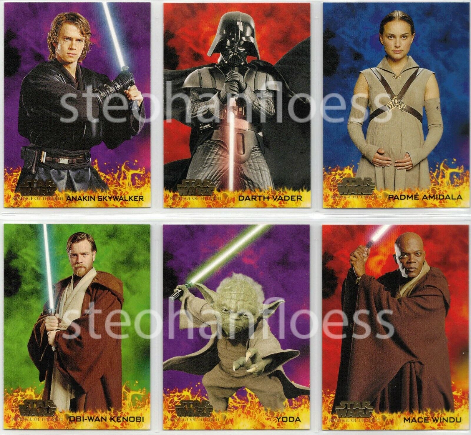 2005 Topps Star Wars Star Wars: Revenge of the Sith Base Card You Pick the Card