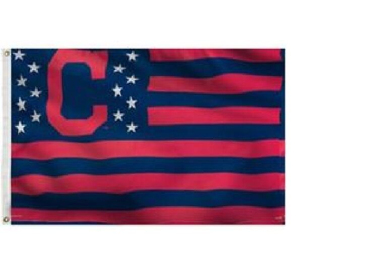 Cleveland Indians flag New Banner Indoor Outdoor 3x5 ft US seller Stars Stripes