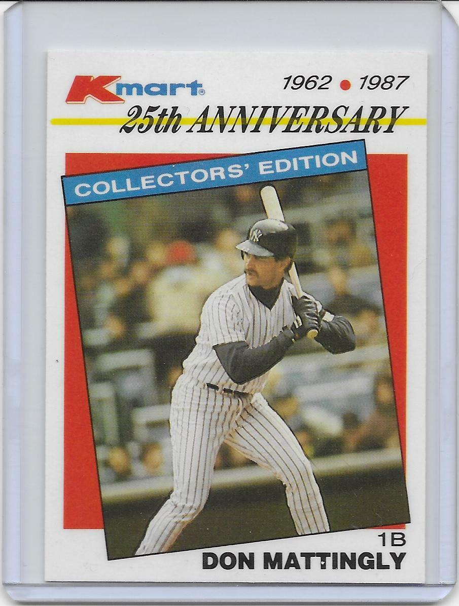DON MATTINGLY YANKEES  50% OFF WHEN YOU BUY 4 OR MORE CARDS