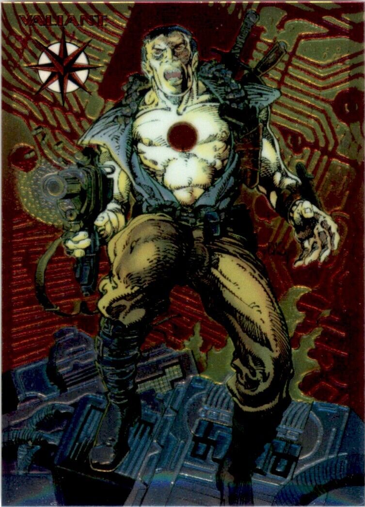 1994 Upper Deck The Valiant Era Series 2 Chromium Edition #CH1 Bloodshot #1