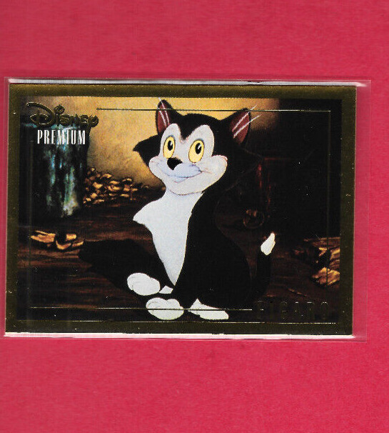 1995 Disney Premium Trading Card Figaro Base Set #46 Skybox