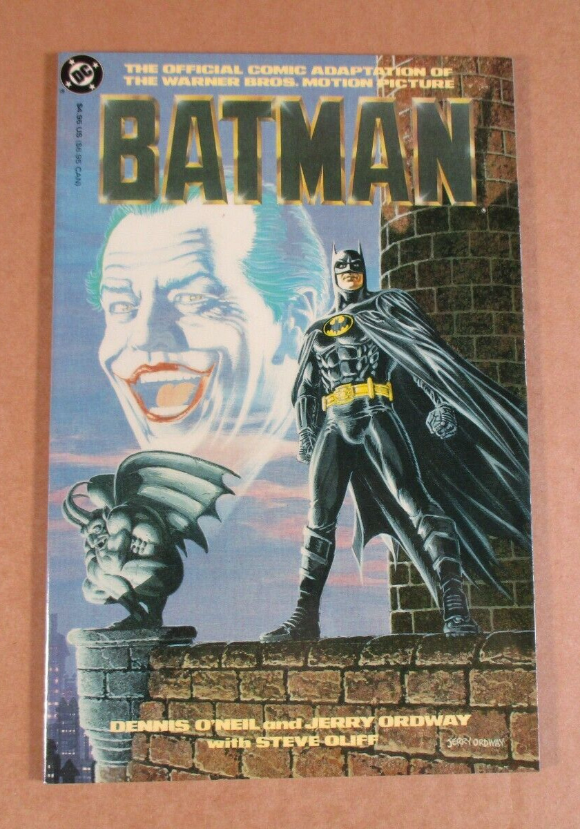 Batman The Movie Official Comic Adaptation DC Comics 1989 NM High Grade
