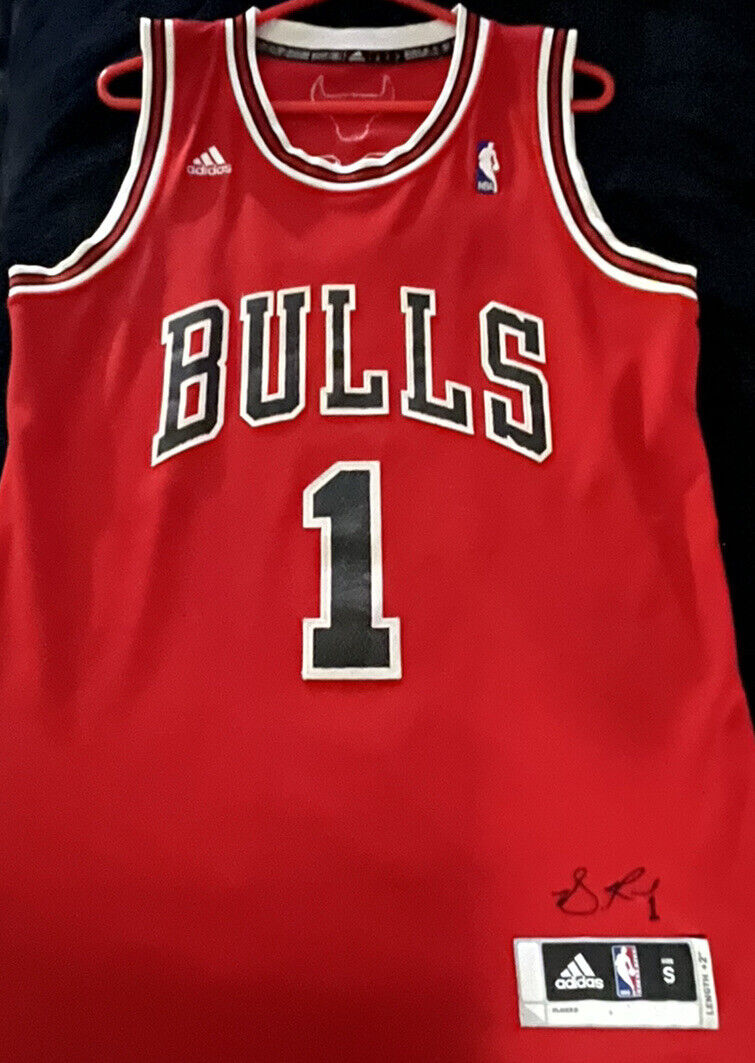 Jersey Derrick Rose Chicago Bulls Adidas (S) - Classic Official NBA true-fit