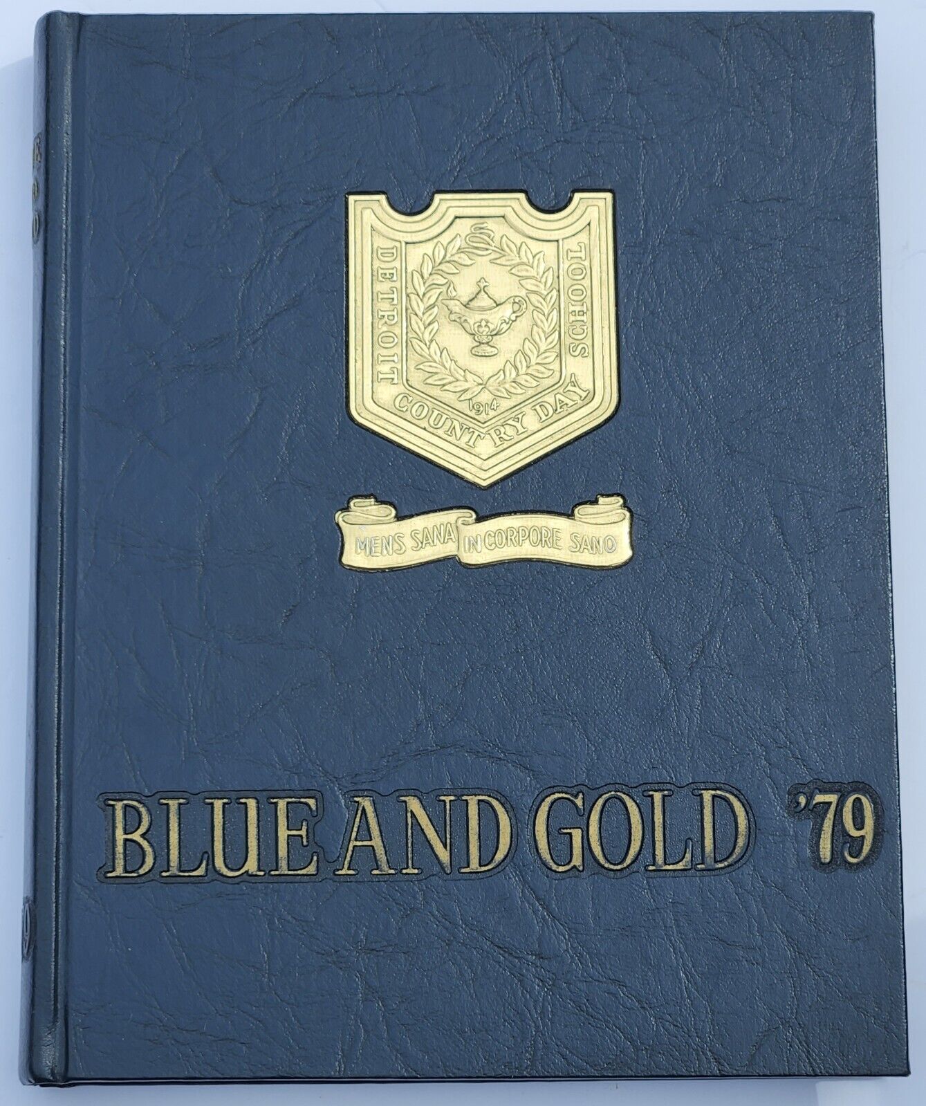 Birmingham Michigan Detroit Country Day School 1979 Blue & Gold Year Anual Book 