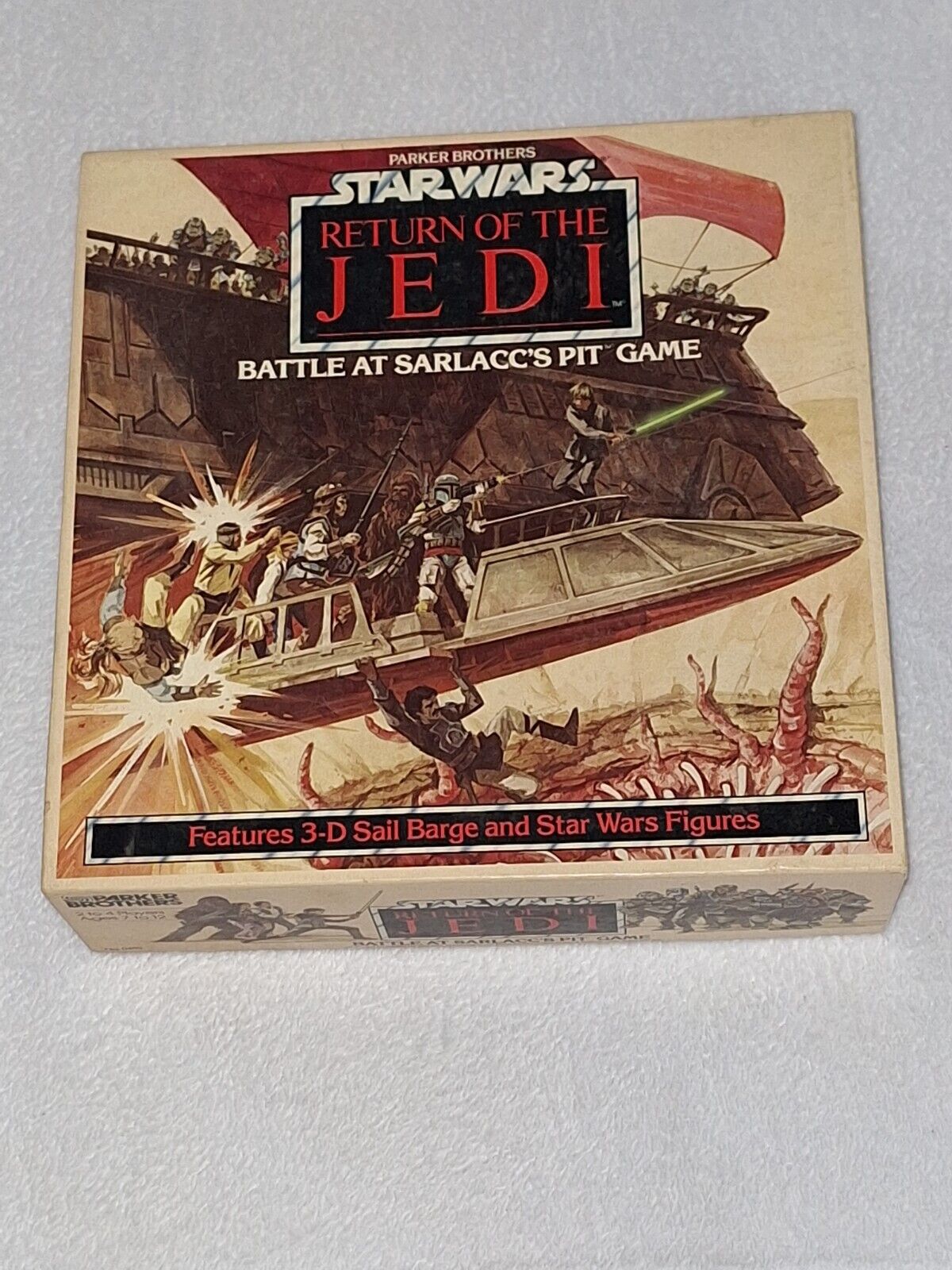 Star Wars Return Of The Jedi Battle at Sarlacc\'s Pit Game Complete 1983 Used