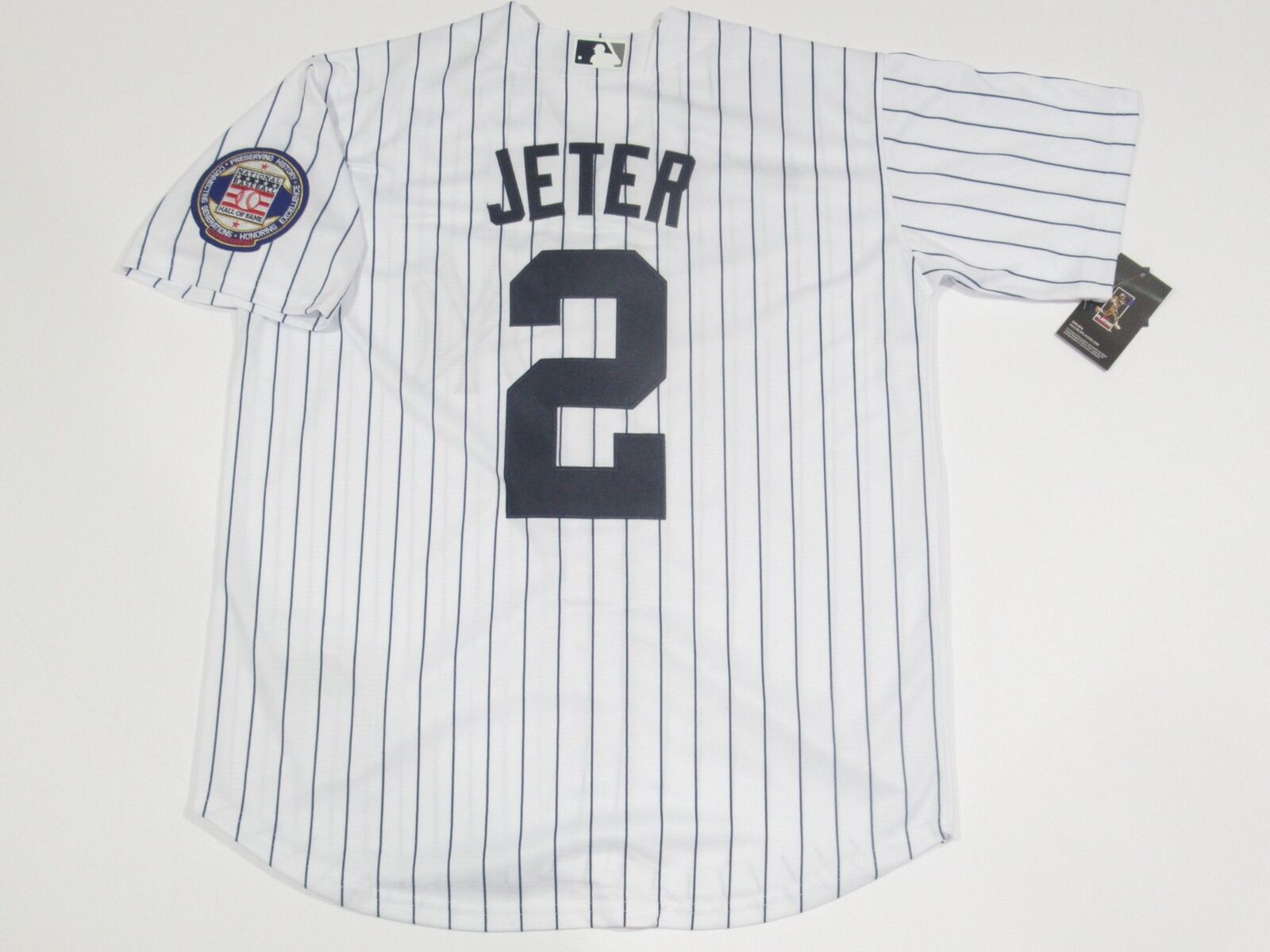 Derek Jeter #2 New York Yankees 2020 Hall of Fame Induction Jersey White