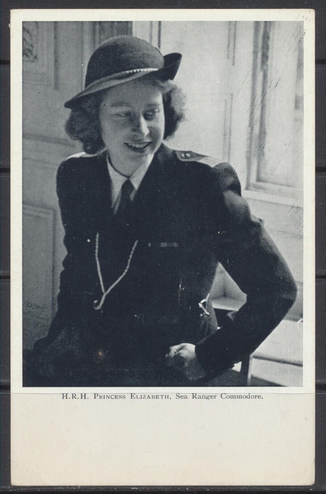 1940s ~ H.R.H. Princess Elizabeth ~ Great Britain ~ Sea Ranger Commodore