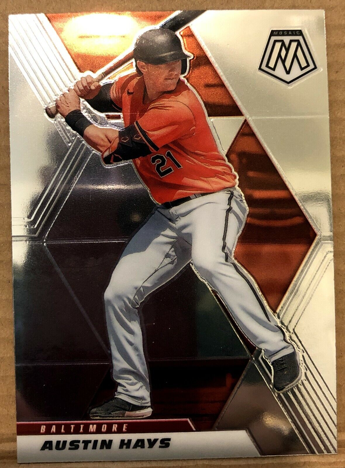 Austin Hays(Baltimore Orioles)2021 Panini Mosaic Baseball Card/#71