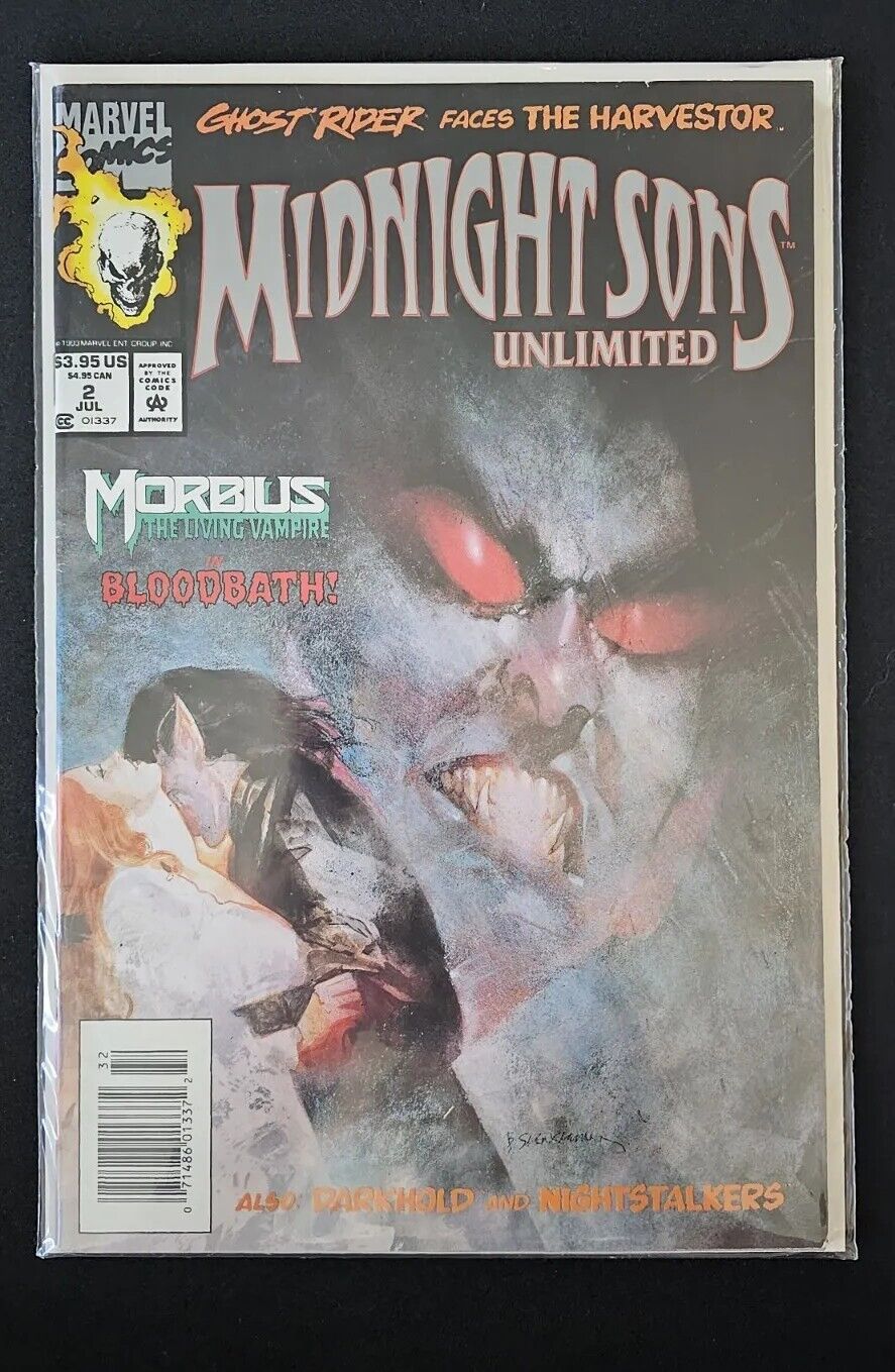Midnight Sons Unlimited #2 (Marvel, July 1993)