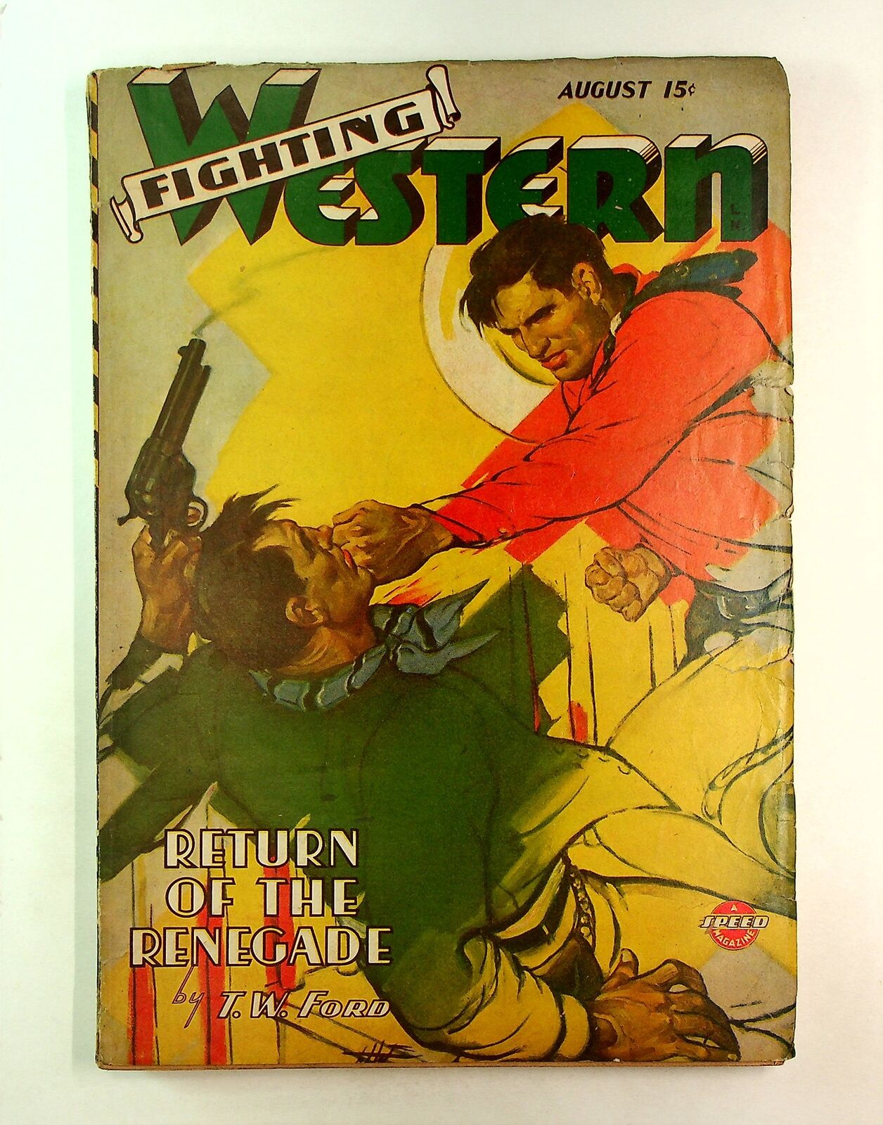 Fighting Western Pulp Aug 1946 Vol. 2 #4 VG- 3.5